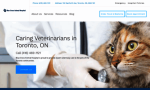 Bluecrossanimalhospital.ca thumbnail