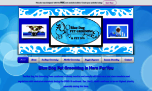 Bluedogpetgrooming.com thumbnail