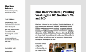 Bluedoorpainters.com thumbnail