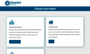 Bluedotcares.com thumbnail