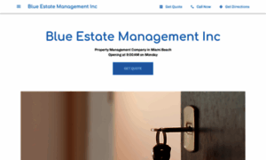 Blueestatemanagementinc.business.site thumbnail