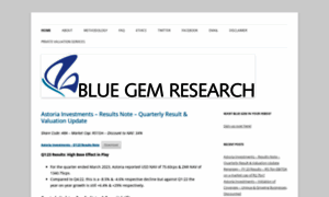 Bluegemresearch.co.za thumbnail