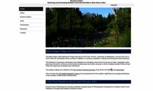 Bluegreencities.ac.uk thumbnail