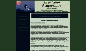 Blueheron-acupuncture.com thumbnail