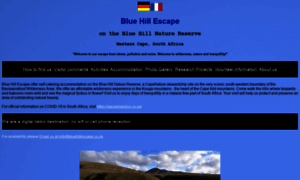 Bluehillescape.co.za thumbnail