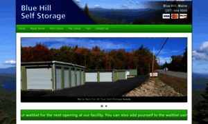 Bluehillselfstorage.com thumbnail