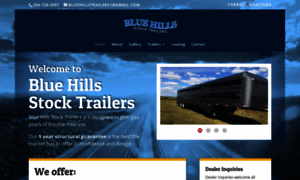 Bluehillstrailers.com thumbnail