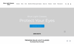 Bluelightglasses.co.uk thumbnail