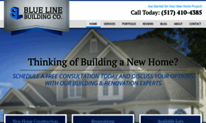 Bluelinebuildingco.com thumbnail