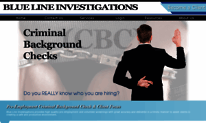 Bluelineinvestigations.net thumbnail