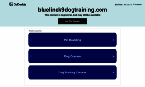 Bluelinek9dogtraining.com thumbnail