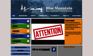 Bluemountainrec.com thumbnail