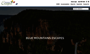 Bluemountainsgetaways.com thumbnail