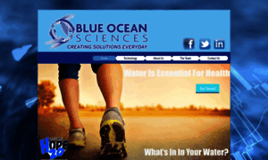 Blueoceansciences.com thumbnail