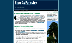 Blueoxforestry.com thumbnail