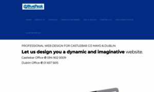 Bluepeakwebdesign.ie thumbnail