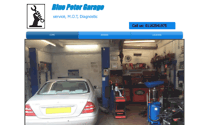 Bluepetergarageleicester.co.uk thumbnail