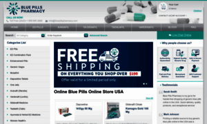 Bluepillspharmacy.com thumbnail