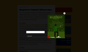 Blueprintforfootball.com thumbnail