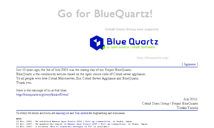 Bluequartz.org thumbnail