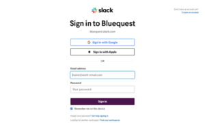 Bluequest.slack.com thumbnail