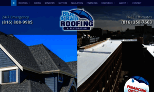 Bluerainroofing.com thumbnail