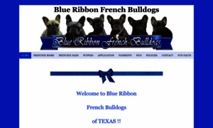 Blueribbonfrenchbulldogs.com thumbnail