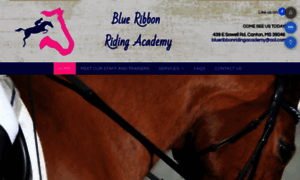 Blueribbonridingacademy.com thumbnail