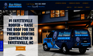 Blueribbonroofingnc.com thumbnail