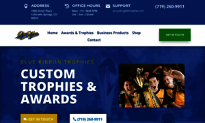 Blueribbontrophies.net thumbnail