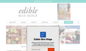 Blueridge.ediblefeast.com thumbnail