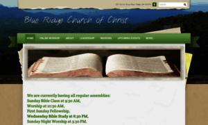 Blueridgechurchofchrist.org thumbnail