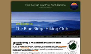 Blueridgehikingclub.org thumbnail