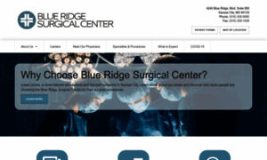 Blueridgesurgicalcenter.com thumbnail