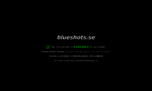 Blueshots.se thumbnail