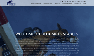 Blueskiesstables.com thumbnail