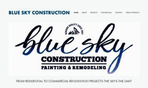 Bluesky-construction.com thumbnail