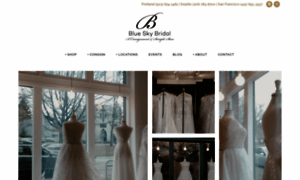 Blueskybridal.com thumbnail