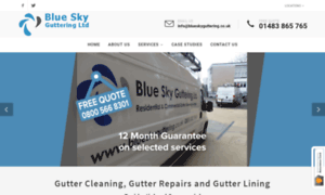 Blueskygutteringservices.co.uk thumbnail