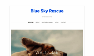 Blueskyrescue.org thumbnail