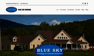 Blueskyroofingvt.com thumbnail