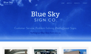 Blueskysignco.com thumbnail