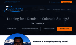 Bluespringsfamilydental.com thumbnail