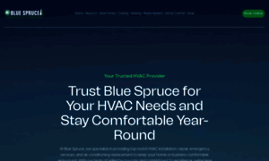 Bluespruceheatingandcooling.com thumbnail