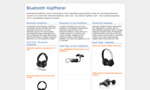 Bluetooth-kopfhoerer.de thumbnail