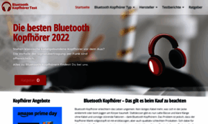 Bluetoothkopfhoerer-test.com thumbnail