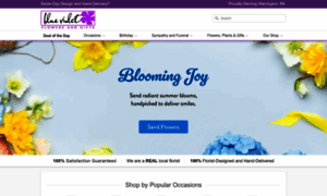 Bluevioletflowers.com thumbnail
