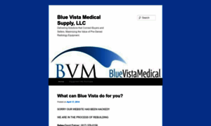 Bluevistamedical.com thumbnail