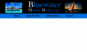 Bluewatermarinebrokerage.com.au thumbnail