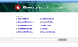 Bluewatersaquarium.com thumbnail